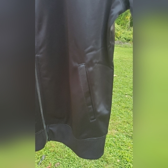 Fila  Black Sleeve Spell Out Track Warm Up‎ Casual Women's Jacket Size Small - Picture 4 of 11